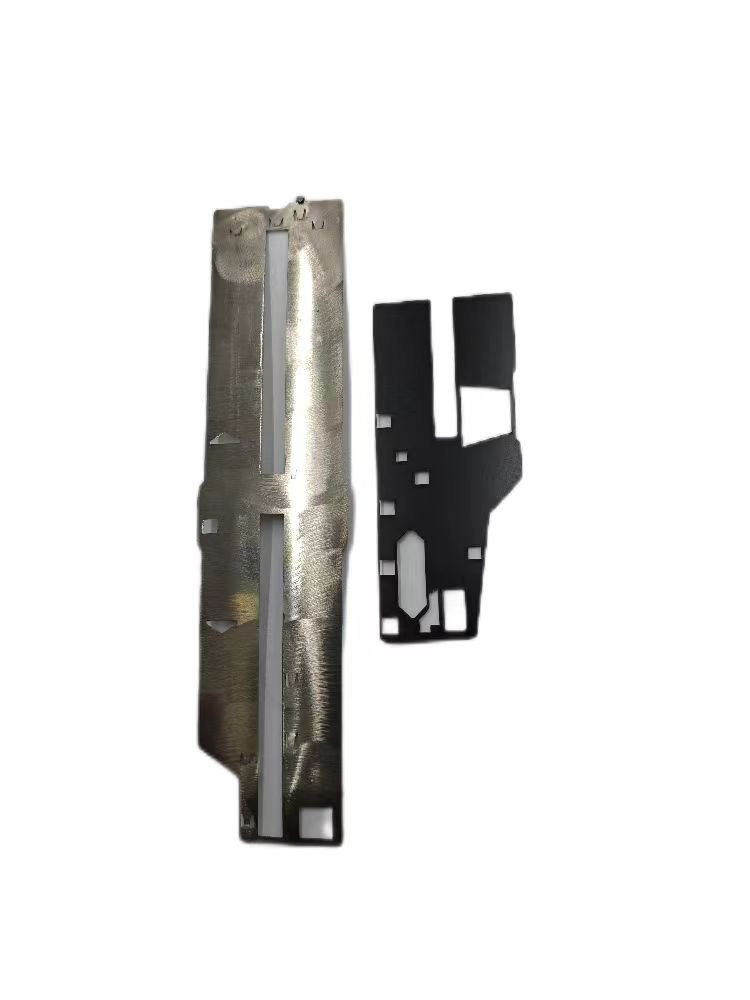 ncr insertion Professional Production ATM Bezel Custom Stainless Steel Plate Metal Deep Insert Plate SKIMM MSR014 MSR015 MSR016