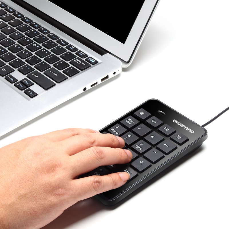 Laptop external wired USB numeric keyboard 23 key universal mini password keyboard no switching mute keyboard