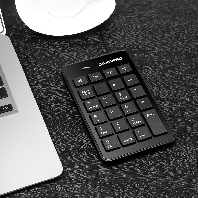 Laptop external wired USB numeric keyboard 23 key universal mini password keyboard no switching mute keyboard