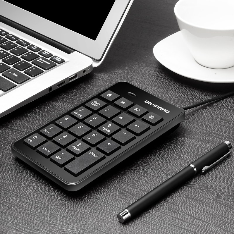 Laptop external wired USB numeric keyboard 23 key universal mini password keyboard no switching mute keyboard