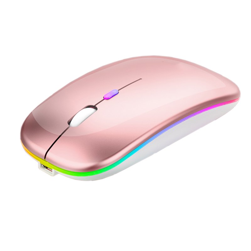 2024 Best selling high precision dual mode 2.4G backlight computer rechargeable bluetooth wireless gaming mouse
