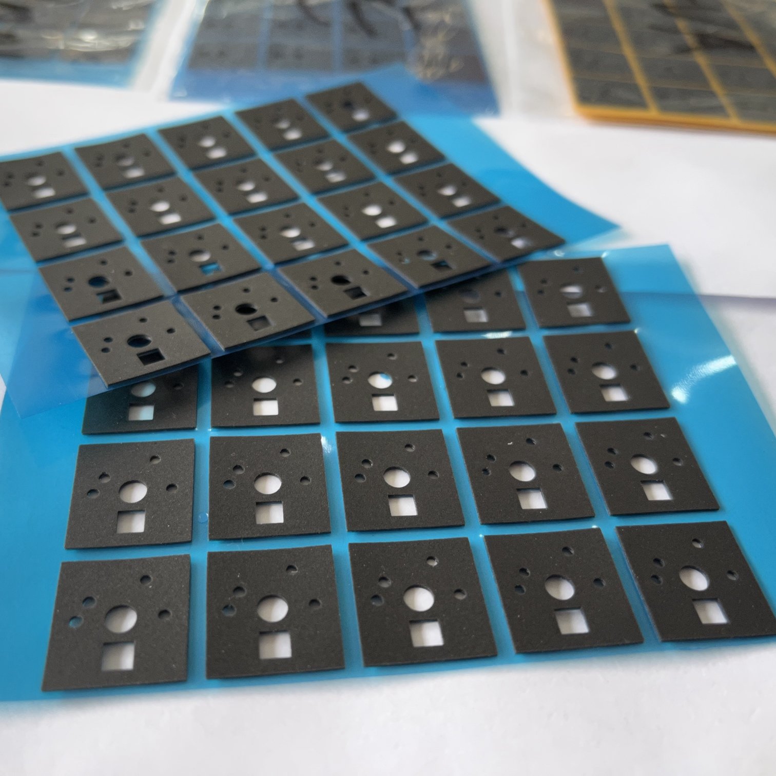 EVA Keyboard Switch Pads, EVA 0.5mm Keyboard PCB Foam for 61/64/87/100/104/108 Hot Swap Keyboard