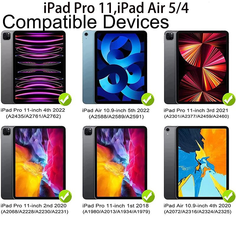 New Portable Smart Floating Wireless Magnetic Magic Keyboard Case for ipad pro 11 and ipad air4 10.9 inch for ipad 12.9