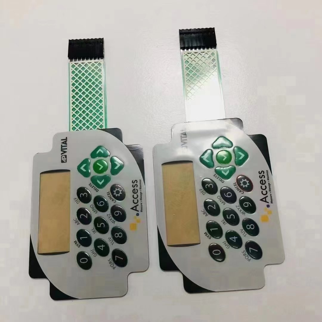 Created Jet Printer Series Key Film Electronic Touch Membrane Switch TPU Key Film Keypads & Keyboards