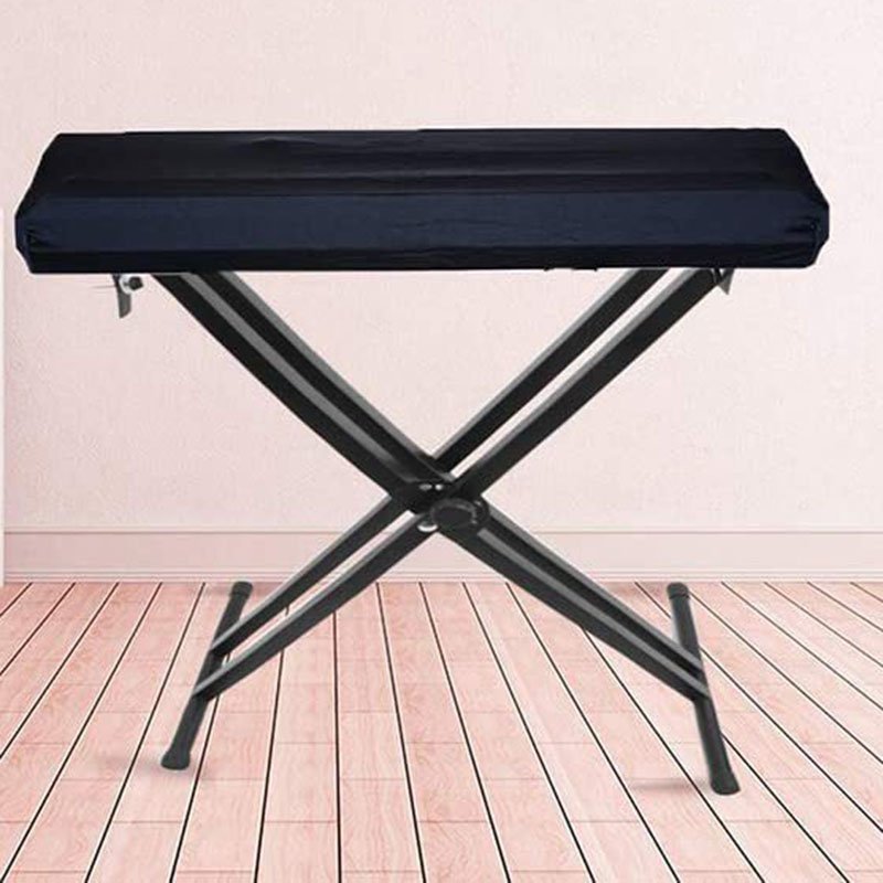 88 Keys Piano Keyboard Covers Stretchable Dust Proof Folding Waterproof Covers With Drawstring Piano Keyboard Dust Cover