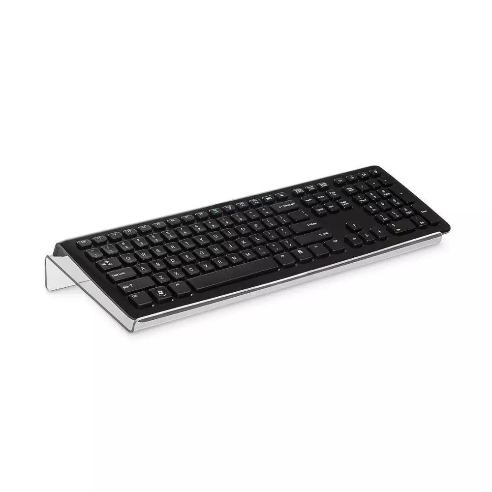 Transparent Acrylic Keyboard Display Stand High Quality Bent Stand Acrylic Keyboard Tray