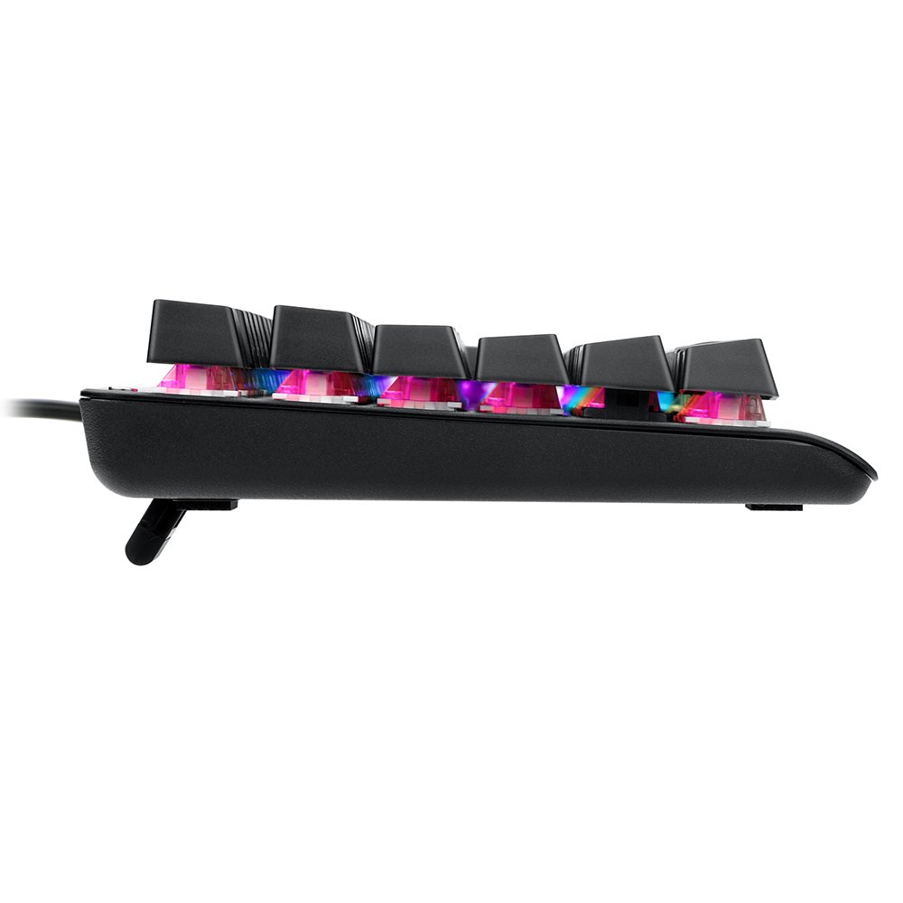 New Redragon mechanical switch colorful LED backlit ergonomics pc gamer mechanical gaming keyboard