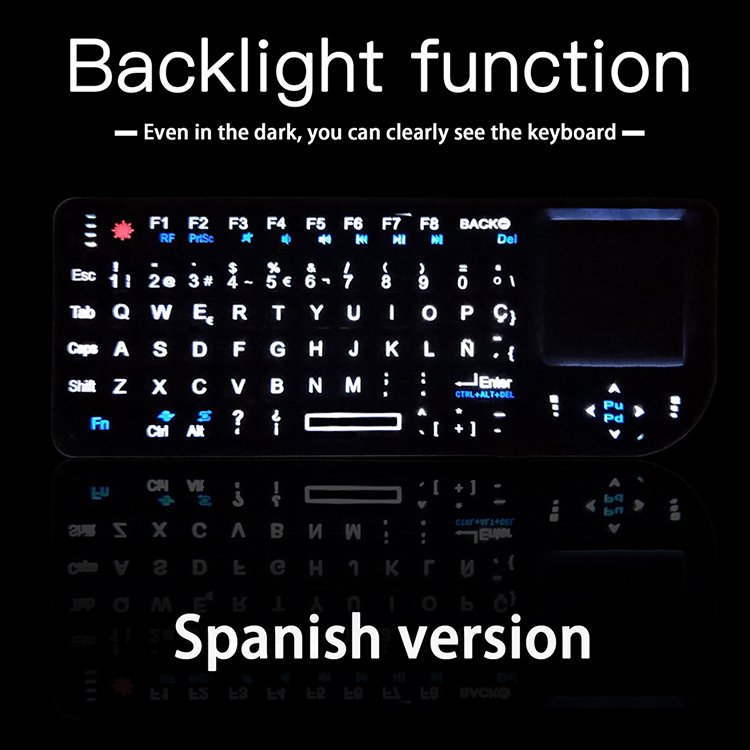 MRSVI Laptop Keyboard Manufacturer Custom A8 Mechanical Portable Backlight Gamer Mini Wireless Mouse Keyboard Customized Box Usb