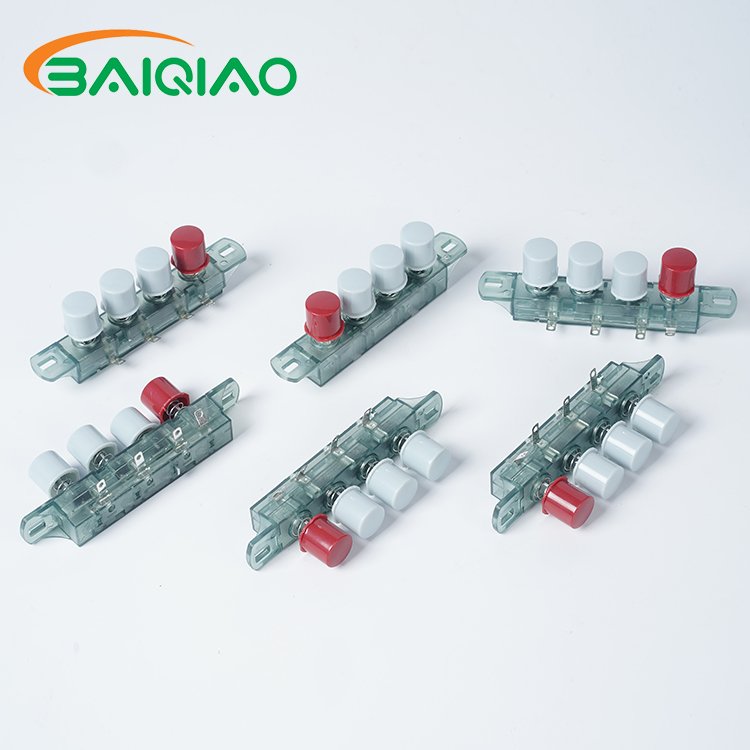 High Durability Home Appliances Parts Keyboard Type 4 Position Momentary Push Button Switch