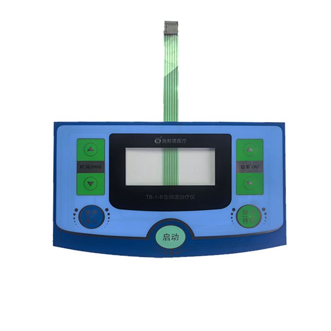 PC Membrane switch Instrument Touch Switch Keypad & Keyboard Face Sticker with Touch Button