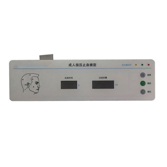 PC Membrane switch Instrument Touch Switch Keypad & Keyboard Face Sticker with Touch Button