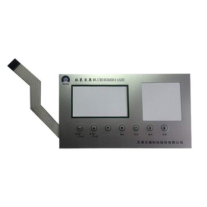 PC Membrane switch Instrument Touch Switch Keypad & Keyboard Face Sticker with Touch Button
