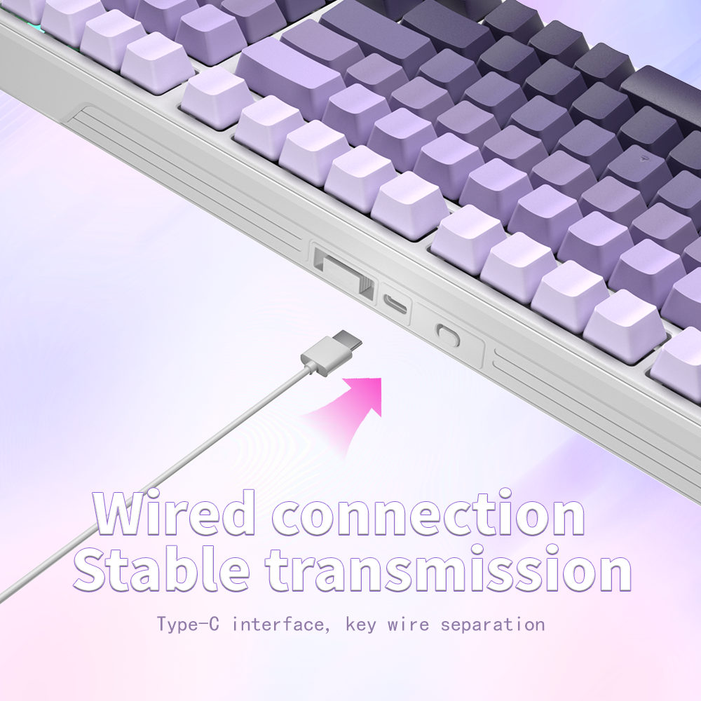 ZIFRIEND ZT99 TLK Custom Keyboard Kit hotswap wireless USB Gasket RGB Backlit Gaming Mechanical Keyboard PC laptop Keyboard