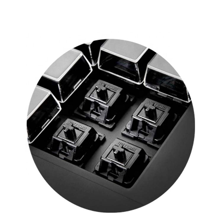 LIF 78-Keys Programmable USB PS/2 Mechanical Cherry MX Keyboard for POS Applications