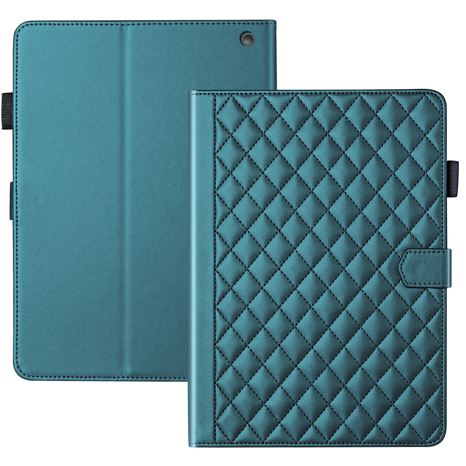 custom new pu Protective Tablet Cover Leather Tablet Case With Multi Function Card Holder Tablet pouch for fire HD10 20212023