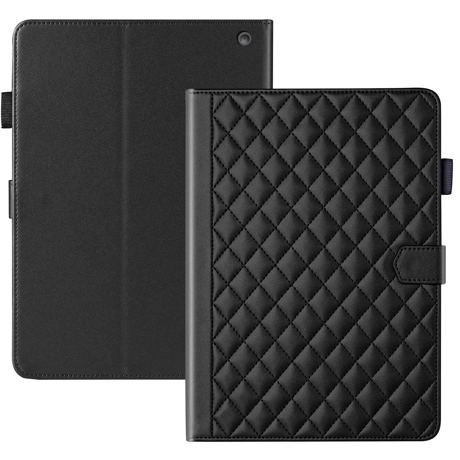 custom new pu Protective Tablet Cover Leather Tablet Case With Multi Function Card Holder Tablet pouch for fire HD10 20212023