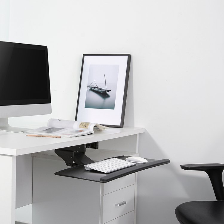 Office Furniture Under Desk Adjustable Keyboard Tray Picture,Computer Keyboard Tray