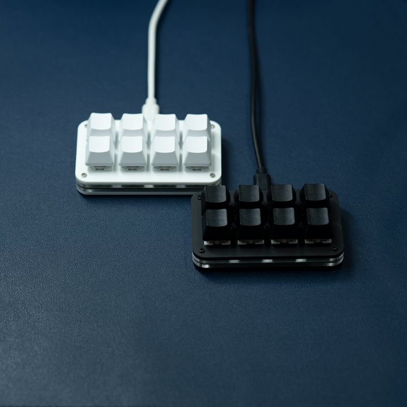 8-key Mechanical Keyboard Game One-handed Macro Programming Mini Custom Keyboard Office Game Design Key Caps Mechanical Keyboard
