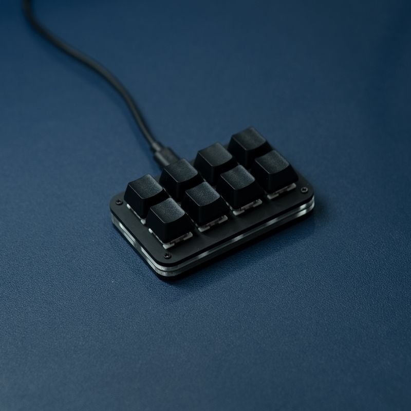 8-key Mechanical Keyboard Game One-handed Macro Programming Mini Custom Keyboard Office Game Design Key Caps Mechanical Keyboard