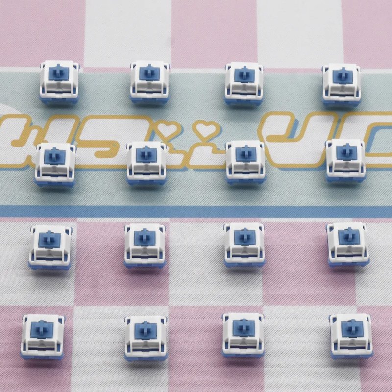 HMX Cloud Linear Keyboard Switches Factory Lubed Edition Pressure Mechanical Keyboard Linear Axis Sound Optimization Axis