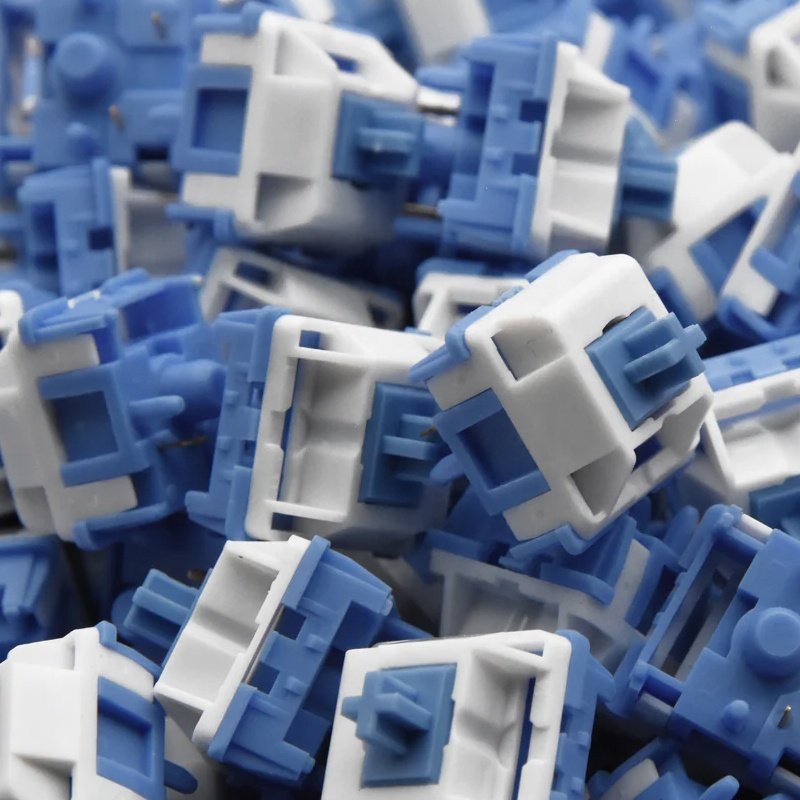 HMX Cloud Linear Keyboard Switches Factory Lubed Edition Pressure Mechanical Keyboard Linear Axis Sound Optimization Axis