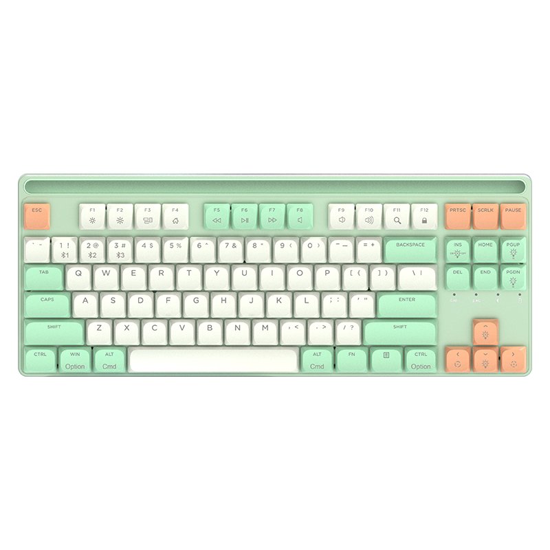 Low Profile Mechanical keyboard Outemu Brown Switch gaming Keyboard TKL Style 2.4G BT Wired Tri Mode 1000Hz Metal Case for PC