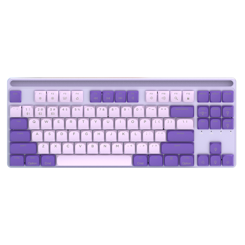 Low Profile Mechanical keyboard Outemu Brown Switch gaming Keyboard TKL Style 2.4G BT Wired Tri Mode 1000Hz Metal Case for PC