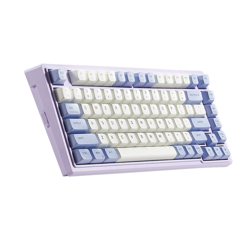 Professional 83 Key RGB Backlit Mechanical Gaming Keyboard USB Wired Wireless 2.4Ghz Bluetooth 75 percent Mechanical Keyboard