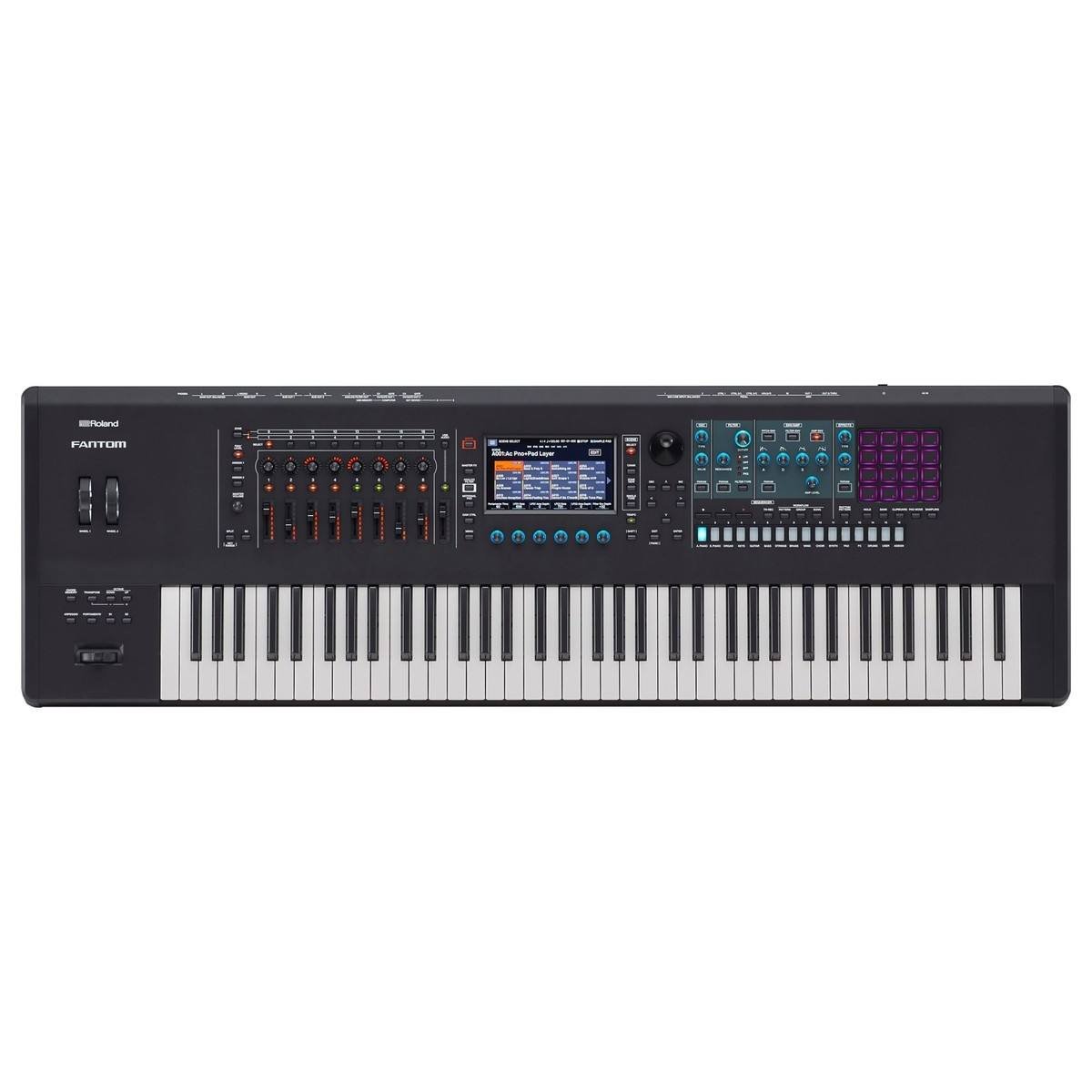 Roland FANTOM-8 flagship music synthesizer workstation MIDI electronic arrangement keyboard