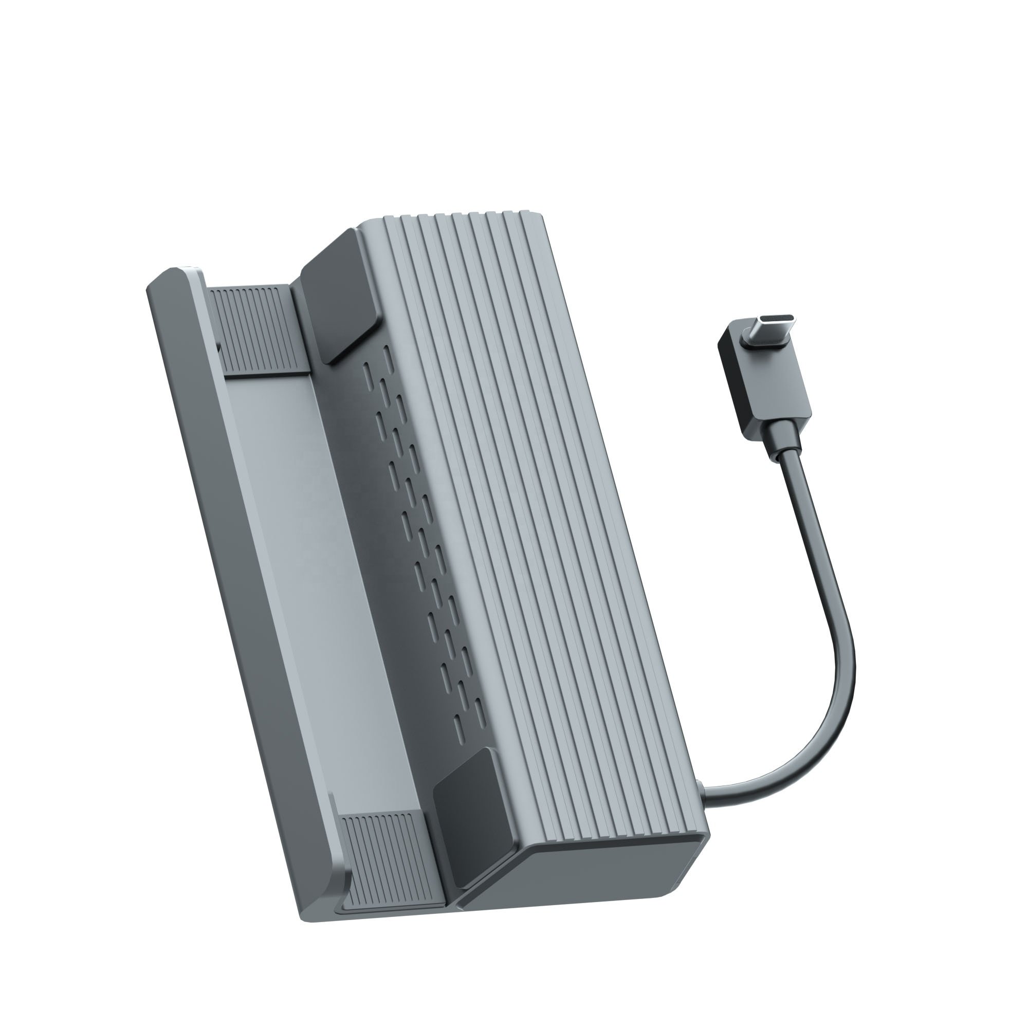 Docking Station for Steam Deck,6-in-1 Hub Steam Deck Dock Stand with HD-MI 2.0 4K@60HZ TV, Support PD 3.0 Fast charging