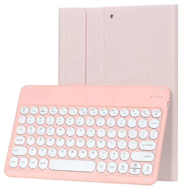 Universal Tablet Computer PU Leather Stand Shockproof Keyboard Cover TPU Case for ipad pro 11 with Pen Slot