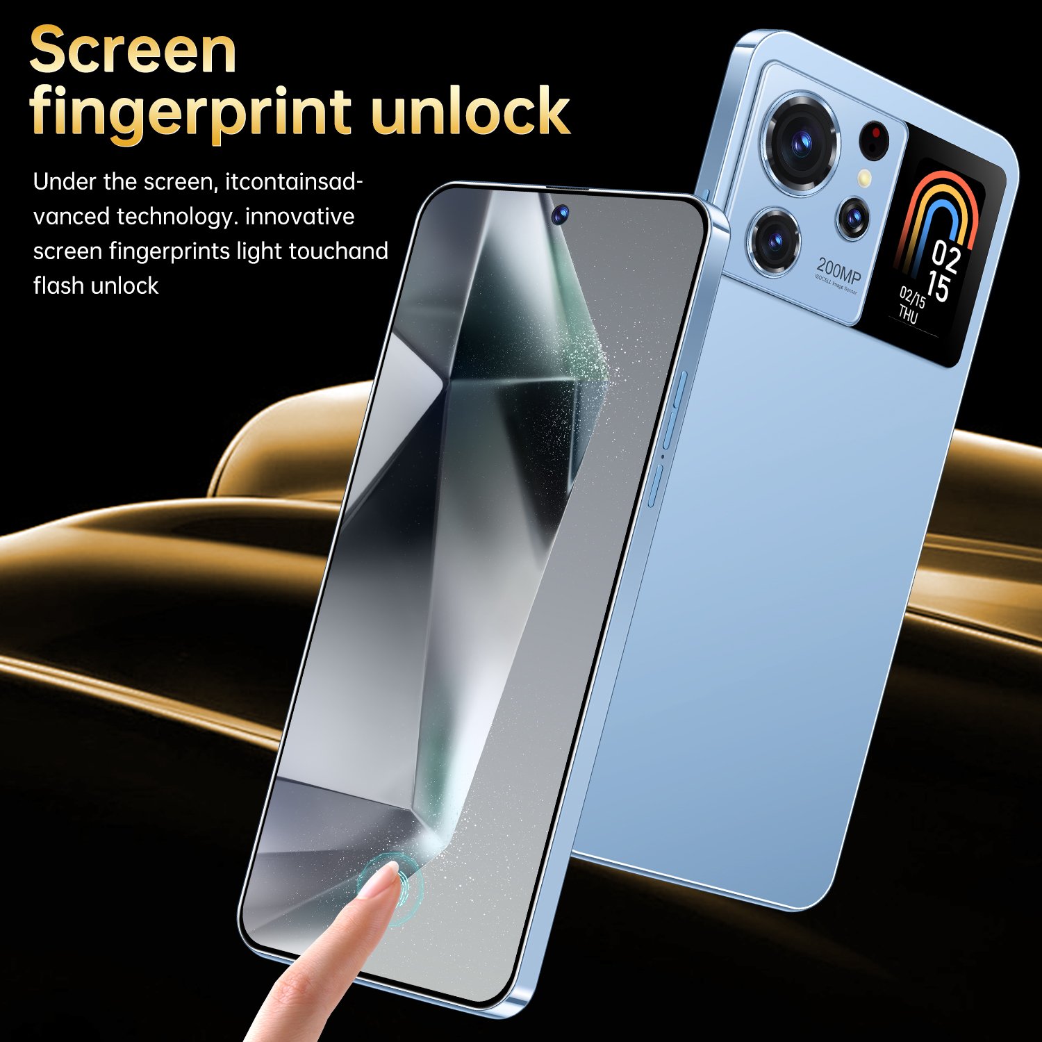 New popular S24 ultra 16GB+1TB 72MP+108MP smartphone 4G&5G Mobilephone Android 13.0 face unlock Cellphone