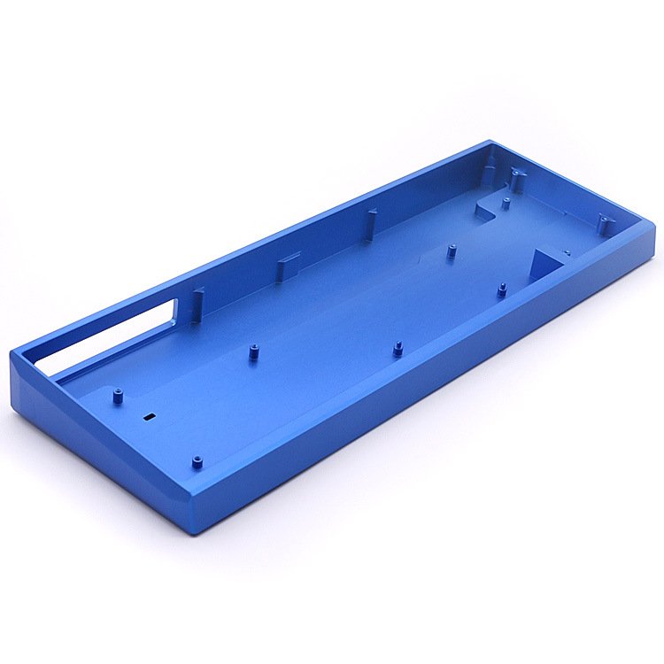 Customized CNC Aluminum Color Anodized Custom CNC Keyboard Case Factory OEM Customized Mechanical CNC Aluminum Keyboard Case