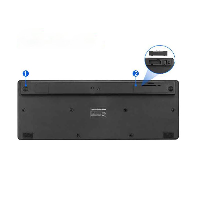 OEM Customized Wireless 5 rows Chocolate black UK Spanish keyboard mouse combo for tablet laptop