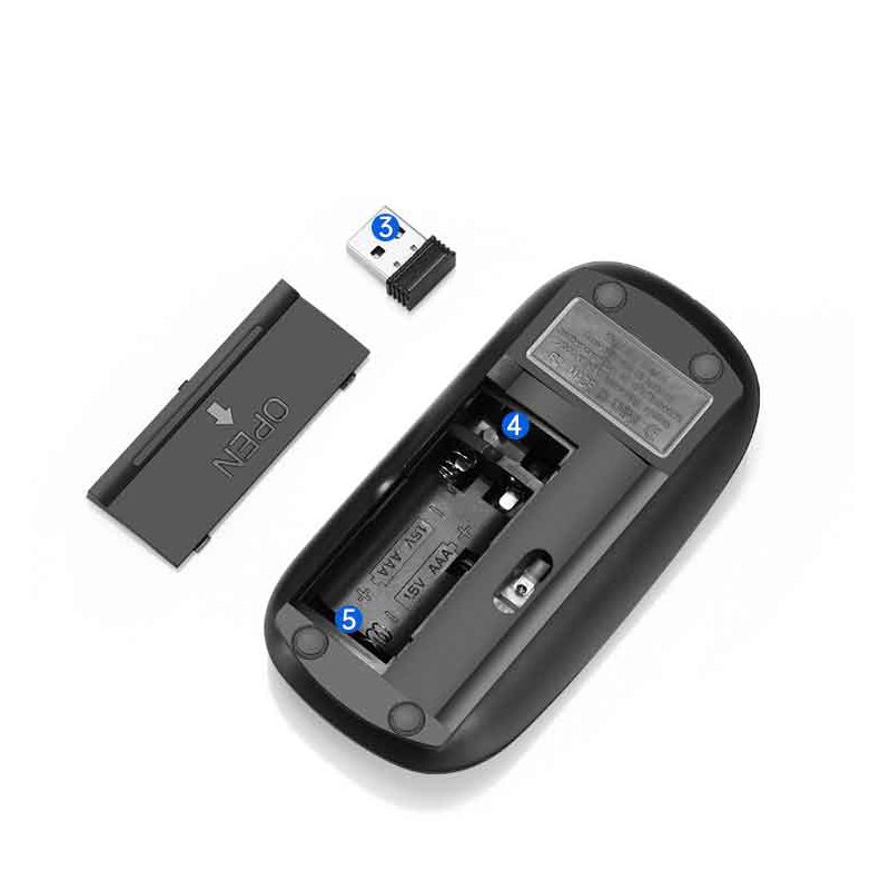 OEM Customized Wireless 5 rows Chocolate black UK Spanish keyboard mouse combo for tablet laptop