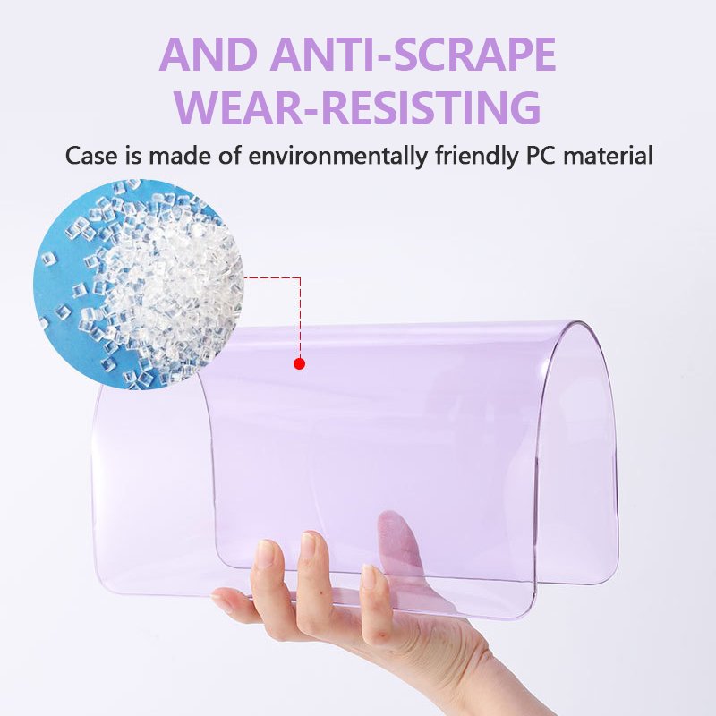 Release A2337 M1 A2179 A1932 Plastic Hard Shell and Keyboard Cove Compatible with MacBook Air 13 inch Retina, Transparent