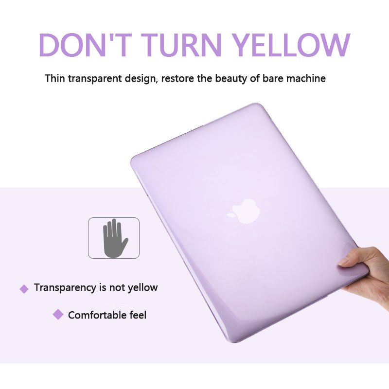 Release A2337 M1 A2179 A1932 Plastic Hard Shell and Keyboard Cove Compatible with MacBook Air 13 inch Retina, Transparent
