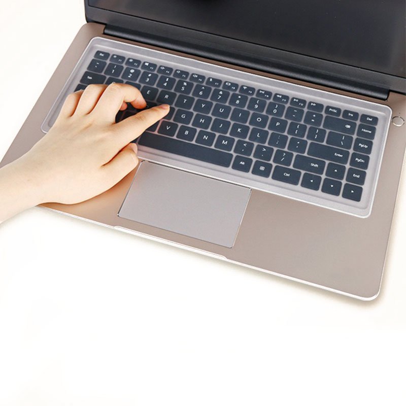Laptop Universal Keyboard Computer Dust Pad 10"-17 " Desktop Silicone Keyboard Protective Cover Transparent Dust Mat
