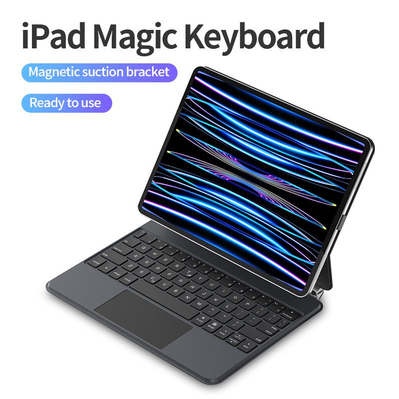 Multi-functional Touch Pad 11 Inch Wireless Smart Keyboard Cover For Ipad Pro 11 Magic Keyboard