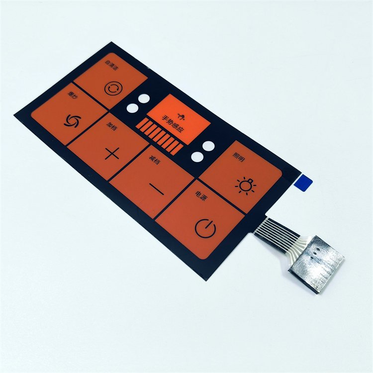 China Custom Capacitive Touch Membrane Switch Controller manufacturer membrane switch supplier for automatic cooker