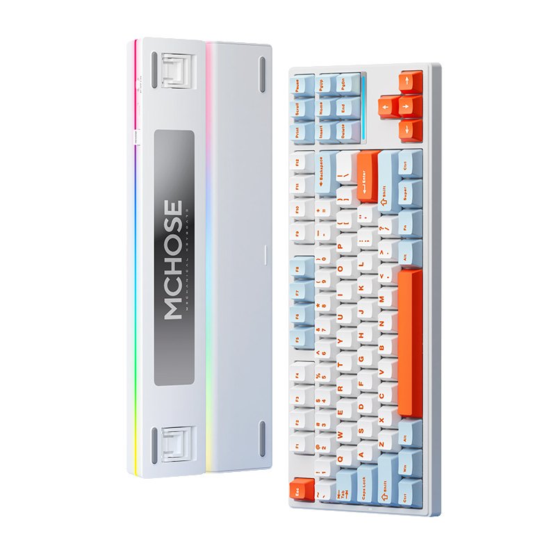 MCHOSE K87 Wireless Gasket Mount Mechanical Keyboard Tri-mode Hot-Swappable Gaming keyboard