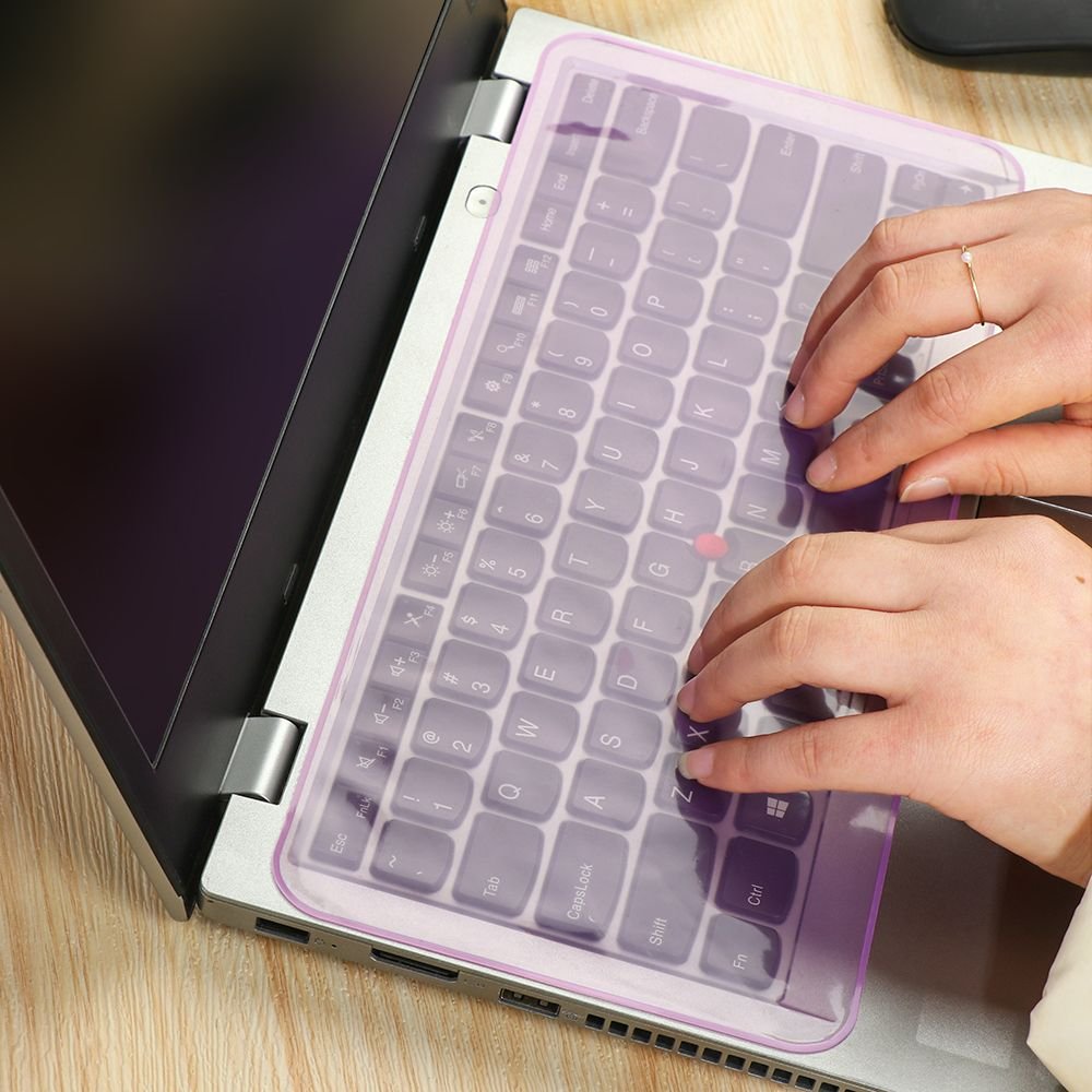 Universal 12-17 Inch Laptop Notebook Computer Keyboard Cover Waterproof Silicone Protective Film Soft Clear Protector