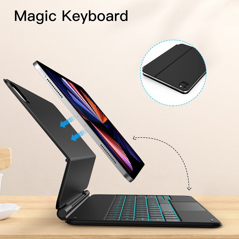 Multi-functional Touch Pad 11 Inch Wireless Smart Keyboard Cover For Ipad Pro 11 Magic Keyboard