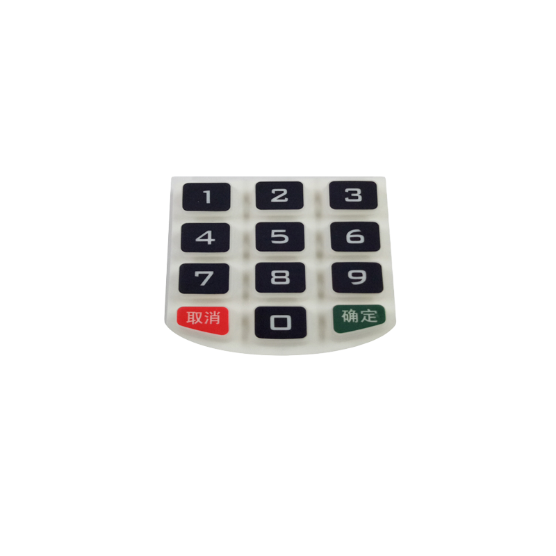 TV Remote Parts Button Silicone Keyboard Silicone Button with Led Electronic Calculator Key Switches Keypad Waterproof Customize