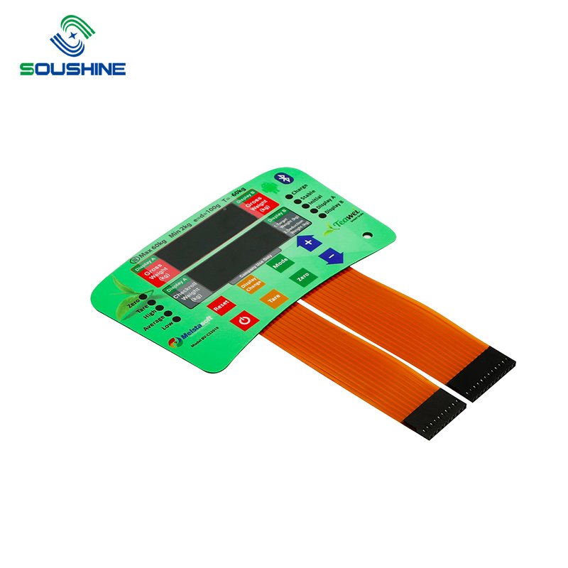 Silk Screen Printing Custom Design Labels and Sticker Decals Control Panel Graphic Overlay for Medical Electronics