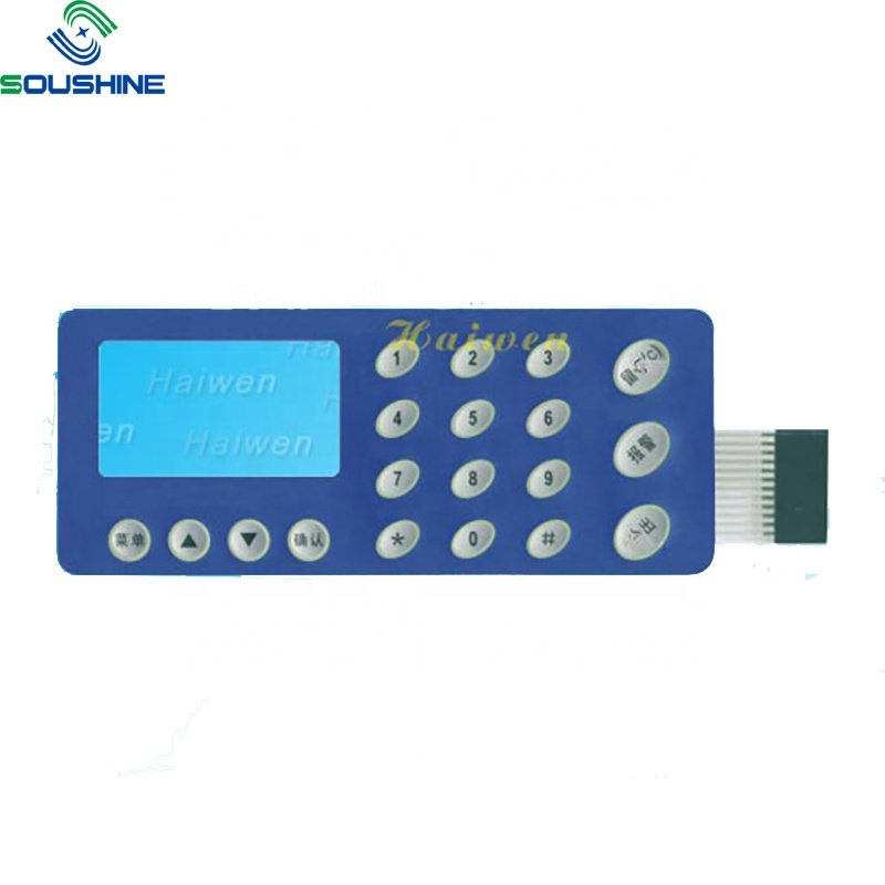 Silk Screen Printing Custom Design Labels and Sticker Decals Control Panel Graphic Overlay for Medical Electronics