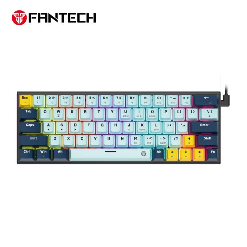 107 Keys RGB Backlit Aluminum Gaming Keyboard with Knob Custom Wireless Wired Computer PC Blue Switch Mechanical Gaming Keyboard