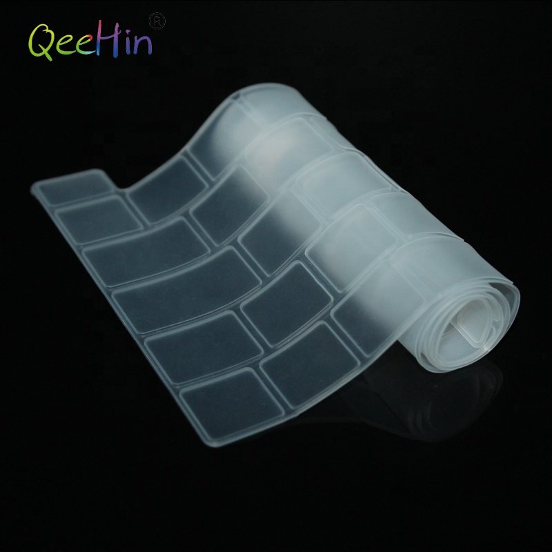 Custom language printing EU version 16 inches laptop silicone keyboard cover with waterproof and dust