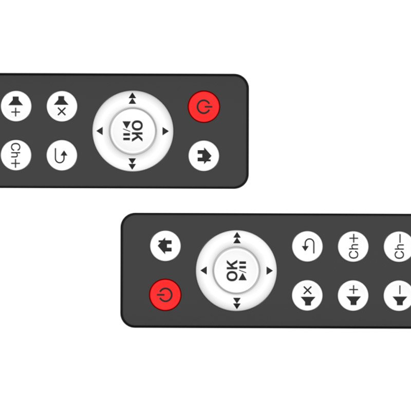 Customize RF Wireless Smart TV Controller 20 Keys IR Fan Remote Control 20 Button LED Light Switch Controller
