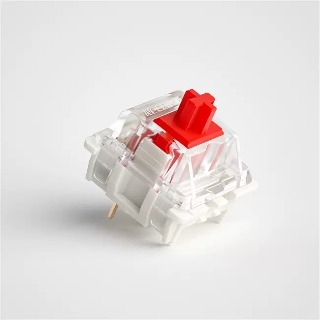 GATERON G White Pro 1.0 White Switch Linear Feel 38gf 3 Pin Gateron Pro Mechanical Keyboard Switches